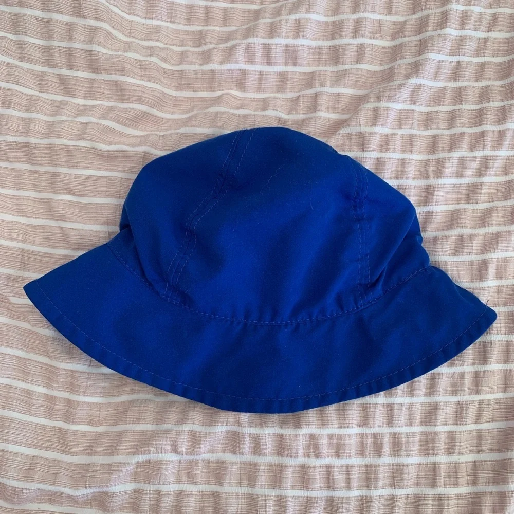 Blue sun hat